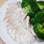 鶏むねとブロッコリー